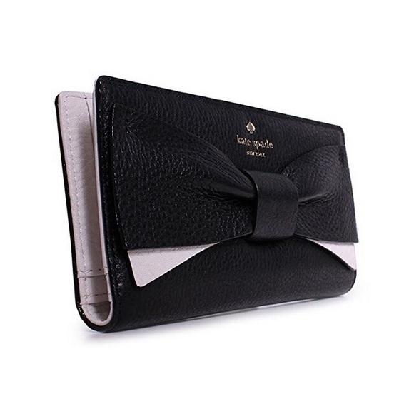 LIKE NEW! Kate Spade Stacy Bow Wallet - Picture 2 of 7